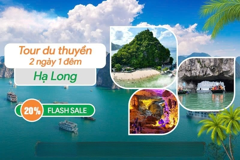 Tour du thuyền Hạ Long 2 ngày 1 đêm – Lựa chọn lý tưởng cho kỳ nghỉ ngắn ngày