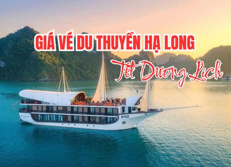 Vé du thuyền Hạ Long Tết Dương Lịch 2026: Kinh nghiệm săn combo giá tốt