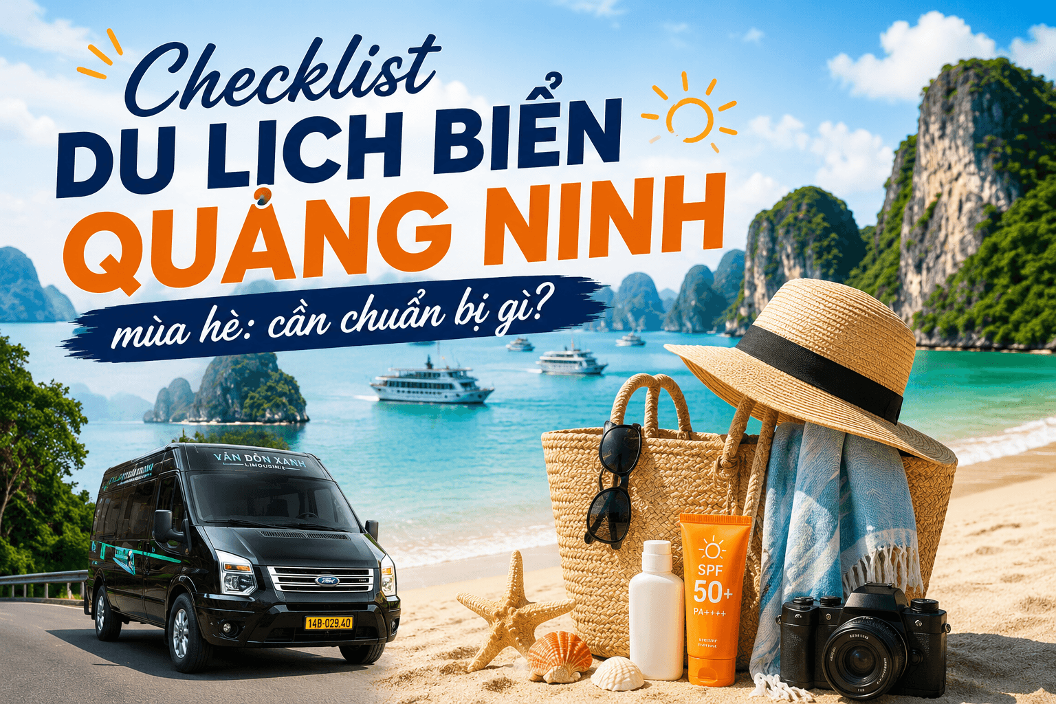 Checklist du lịch biển Quảng Ninh mùa hè: cần chuẩn bị gì để chuyến đi trọn vẹn?