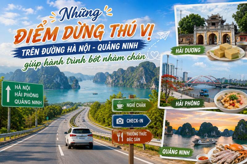 Du Lịch Cuối Tuần: Những Điểm Dừng Thú Vị Trên Đường Hà Nội - Quảng Ninh